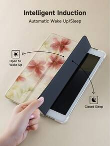 Ayotu 1pc Red Cherry Blossoms, Retro Style Tablet Case & Kindle E-Book Case Compatible With IPad 10th Generation, IPad 11/Air 4th/Air 7th/9.7 Inches, Compatible With Samsung Galaxy Tab A9 Plus, Kindle (11th Generation-2024 Release)(6 Inch), Kindle Paperwhite 12th Gen 2024, Great Holiday Gift, Stylish And Simple Pattern. - Multicolor - View 5