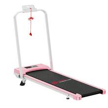 Homefitnesscode C1 2-In-1 Walking & Running Folding Treadmill, 1-10KM/H, 5% Manual Incline, LCD Display With Optional Pad - UK Plug(220-240V) - View 17