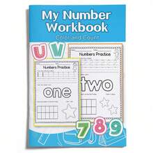 Numbers Practice Workbook – Number Tracing And Writing With Counting Activities, Number Order Exercises And Simple Math Tasks, Clear Practice Pages, Builds Number Recognition, Hand Control And Early Math Confidence - Numbers Workbook - View 13