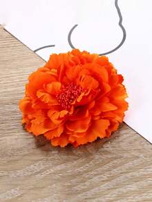 1 件波西米亚牡丹花头胸针，适合女士，非常适合春夏季假期情人节 - 紫色 - 查看 11