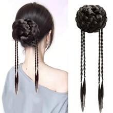 Textured Twist Braid, Suitable For Everyday Wear - Dark Brown - View 2