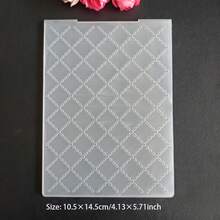 2D/3D立体压花文件夹工艺工具，适用于日记本、贺卡、纸艺装饰，图案包括水滴、气球、狗爪印、羽毛等。 - 2D - 查看 17