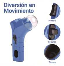 Juguete para Mascotas Lanzador de Golosinas | Dispositivo de Entrenamiento Interactivo con Lanzador de Golosinas. Controlado con una sola mano, este juguete interactivo lanza golosinas en cuanto se cargan. Combina alimentación, entrenamiento y entretenimiento, manteniendo a tu perro/gato entretenido mientras persigue y come, haciendo que el ejercicio sea menos aburrido. - Rojo - Ver 3