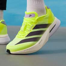 Adidas Giày chạy bộ marathon nam ADIZERO BOSTON cỡ 13 M - Xanh lá/Đen - Xem 2