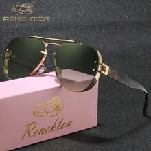 RENEKTON 時尚女款大框方型優雅漸層偏光太陽眼鏡，TAC材質，輕量耐用，適合開車、戶外、派對、攝影、旅行、休閒，男女通用理想禮物（生日、情人節、夏季、婚禮、齋月），日常與特殊場合配戴，時尚鏡框，舒適貼合，簡約百搭配件，中性禮物首選，高端品牌節日禮品太陽眼鏡，夏季套裝，禮盒套裝 - 彩色 - 查看 12