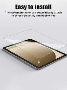 2片装高清钢化玻璃屏幕保护膜，兼容三星平板电脑等。防刮擦。 - 無色 - 查看 6