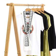 2023 New Yao Chen Same Thin And Narrow Long Small Silk Scarf Women's Spring And Autumn Style Foreign Fashion Versatile Decorative Scarf Scarf - 145#法式黑底圓點 - 查看 6