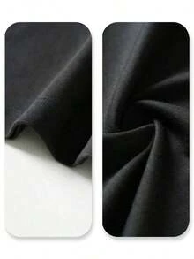 Anti Social Club Rose T-Shirt: High-Quality Fabric, Crew Neck, Loose Fit, Comfortable, Eye-Catching Print - 黑色 - 查看 5