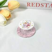 MagSafe Magnetic Phone Holder, Airbag Stand, Strong Magnetic Stand, Fun And Quirky Graffiti Design, Suitable For Various Phone Models. - Multicolor - View 1