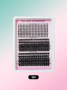 Spiky Eyelash Cluster Fairy Spiky Individual Lashes Beginner Friendly Reusable False Eyelash Extensions For Daily Party Wedding Date Halloween - Multicolor - View 15