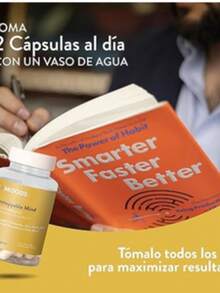 Moods | Nootropico para la Mente con Melena de León, Bacopin, L-Glutamina, Ácido Alfa Lipoico y Zinc - Suplemento natural para Concentracion, Memoria y Agilidad Mental - 60 Cápsulas Veganas - Unstoppable Mind - Mostaza Amarilla - Ver 3