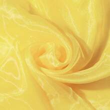 1pc Semi-Transparent Organza Fabric, Suitable For Wedding, Birthday Party Dress, Headpiece DIY, Pre-Cut Material - Multicolor - View 50