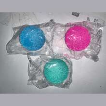 麦芽糖质感挤压球 1个/3个装,柔软弹性减压球,成人适用,缓解焦虑,办公桌放松道具,恶作剧派对礼物,搞笑玩笑礼物 - 彩色 - 查看 8