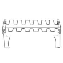 BBQ Beef Chicken Leg Wing Grill Rack 14 Slots Stainless Steel BBQ Drumsticks Holder Smoker Oven Roaster Stand Roast Barbecue Rib - A - View 4