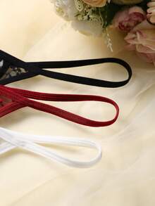 Bộ đồ lót ren xuyên thấu gợi cảm 3 món dành cho nữ - Nhiều màu - Xem 6