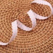 Cinta bordada con encaje y cuadros, accesorios hechos a mano para diademas con moños, ropa, zapatos, sombreros, embalaje de ramos - Multicolor - Ver 23