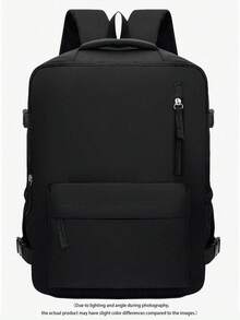 大容量旅行背包，通勤/上学背包，时尚笔记本电脑包，短途商务旅行行李包，符合瑞安航空、威兹航空等航空公司的规定，度假旅行包，旅行袋，假日旅行包 - 彩色 - 查看 2