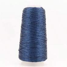 Gold & Silver Core Yarn, Virus-Like Silver Core Yarn, Feve Same Style Shiny Silver Special Handmade Crochet Knitting Yarn For DIY Handcraft Bags - Multicolor - View 16