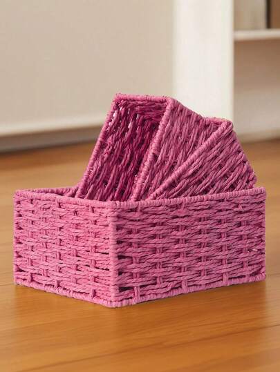 Gewebter Desktop-Aufbewahrungskorb kann Kosmetika, Schlüssel, Snacks usw. aufnehmen, handgefertigter Korborganizer aus Weide für Zuhause, Wohnzimmer, Schlafzimmer, Büro, ideales Geschenk, perfekter rustikaler Chic-Organizer für Kommode, Schreibtisch, Arbeitsplatte, Waschtisch und Regale, strapazierfähig und leicht, handgeflochtener Korbkorb für Kosmetika, Fernbedienung, Schlüssel, Post, kleine Accessoires, Andenken und mehr, ein praktisches, stilvolles Geschenk für Dekorationsliebhaber