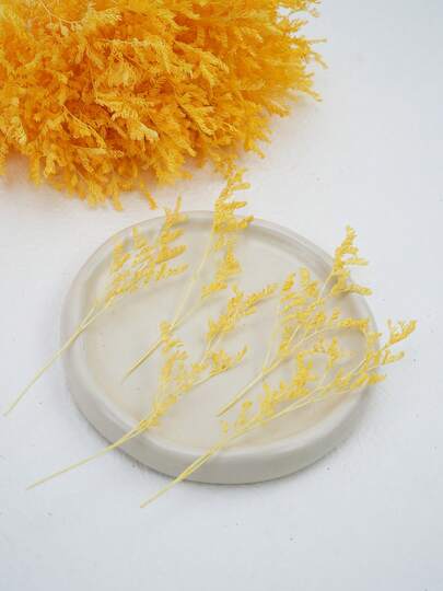 26/51/101/300pcs Mini Gypsophila & Other Dried Flowers - For Resin Mold Art And Handicrafts, Ivory White Bouquet For Hair Accessories, Wedding Wreaths, Table Decorations, Home Decor