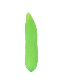 1pc Realistic Cucumber Squeeze Toy, Helps Relieve Stress, Makes A Great Gift - Multicolor - View 5
