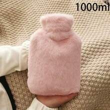 1pc Cute Plush Hot Water Bottle, Can Be Used To Warm Stomach And Hands, Suitable For Female Students To Warm Their Stomach (Fill With Water Upon Payment) - Hot Water Bottle - View 9