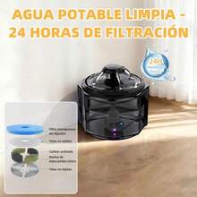 2.2l Bebedero Auto Fuente Para Perro Y Gatos Con Esterilizar - por defecto - Ver 6