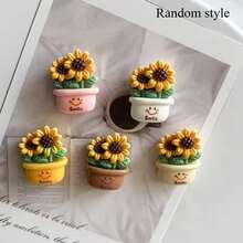 5/10个向日葵冰箱贴，彩色装饰磁贴，个性化冰箱贴纸，适用于厨房、办公室、白板、储物柜、洗碗机、厨房和家居装饰、节日礼物和派对小礼品 - 多色 - 查看 12