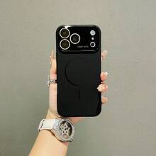 Funda para teléfono: Funda magnética con ventana grande inspirada en líquido compatible con iPhone 17 Pro, funda moderna para iPhone 17 Air, funda para iPhone 17, diseño creativo - Blanco - Ver 10