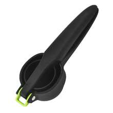 Exprimidor De Limones Manual, Y Naranjas Manual Corta Y Exprime, Exprimidores Manuales, Negro, Práctico Y Fácil De Limpiar - Negro - Ver 7