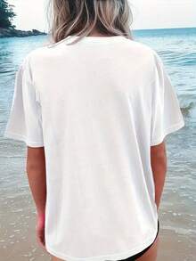 Camiseta gráfica 'Las mujeres nacen para servir a los hombres' - Cuello redondo casual, moda para todas las estaciones, estilo de dibujos animados, ropa casual |   Camiseta con estampado de dibujos animados |   Camiseta con cuello redondo.Camiseta gráfica 'Las mujeres nacen para servir a los hombres' - Cuello redondo casual, moda para todas las estaciones, estilo de dibujos animados, ropa casual |   Camiseta con estampado de dibujos animados |   Camiseta con cuello redondo.Camiseta gráfica 'Las mujeres nacen para servir a los hombres' - Cuello redondo casual, moda para todas las estaciones, estilo de dibujos animados, ropa casual |   Camiseta con estampado de dibujos animados |   Camiseta con cuello redondo.blusas para mujer,san valentín ropa,san valentín,playeras de mujer - Blanco - Ver 2