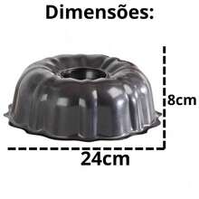 Set Of 2 Non-Stick Baking Pans (32 Or 37cm) + 24cm  Cake Pan (Carbon Steel) - 1 chảo tròn 24cm + 1 chảo chữ nhật 32cm - Xem 6
