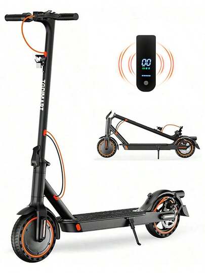 TODIMART Adult Electric Scooter, 350W Front Motor, Maximum Range Of 20mile, Three Gears To Adapt To Most Traffic Conditions,Can Withstand 265 Pounds