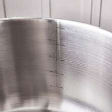 Induction Stainless Steel Stock Pot 34cm Silver With Lid Kitchen Cookware - Default - View 4