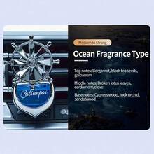 1 pièce Désodorisant pour aération de voiture, désodorisant d'intérieur de voiture, pince pour bouche d'aération, gel parfumé longue durée - A - Voir 15