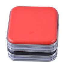 Capacidad de almacenamiento de CD y DVD, estuche organizador con cremallera, 40 unidades ZW35 - Blanco - Ver 6