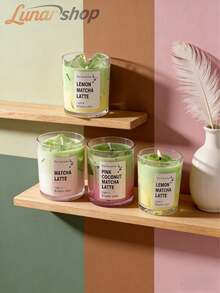 1/2个咖啡杯造型果冻蜡烛（樱花/抹茶拿铁，淡香），持久留香12-30小时，植物基香氛，（客厅/卧室放松）烛台适用 | 家居装饰，房间装饰，适合情人节/母亲节/狂欢节/复活节/派对礼物，婚礼用品/桌面摆件，春夏玫瑰香氛蜡烛，露营装备，花园装饰，咖啡爱好者专属礼物，男女皆宜的礼物创意 - 多色-1 - 查看 11