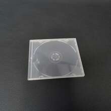 Paquete de CD de 3 pulgadas, caja de almacenamiento de CD portátil, 8CM, ReadStar, transparente, PP, ultrafino, caja de DVD estándar, 1. MEQQ - talla única - Ver 8