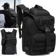 Tactical Backpack Military Molle Army Bags Hiking Camping Travel Rucksack - Black - View 10