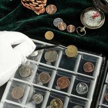 硬币收藏册 - 240格收纳整理册和翻盖式硬币册 - 适用于25美分硬币收藏 - 多色 - 查看 7