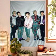 Tapestry Anime Tapestry Hanging Tarot Hippie Wall Rugs Dorm Wall Hanging Sheets Classic Vintage Posters(6).Jpg - White - View 1