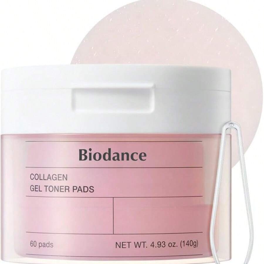 Biodance Collagen Gel Toner Pad 60 Pads, For Pore Minimizing, Minimize Skin Irritation, Firming Care, Enhance Skin Elasticity, Toner Pads For Sensitive Skin, Improving Elasticity, , Korean Skin Care, Best Selling Toner Pads, Valentines Day Gifts For Her, Mom Girlfriend Wife Birthday Gift, Best Selling Mask, Korean Skin Care, Kbeauty - Collagen - 查看 1