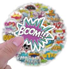 52 Pcs 3D Pop-Up Stickers - Eye-Catching Decor Decals For Handbooks, Notebooks & Phone Cases - 52PCS - View 4