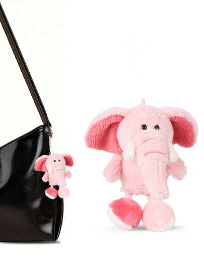 1 stuk schattige roze kleine olifant dinosaurus muis pluche hanger, pluche dieren sleutelhanger, schattige pluche cartoon tashanger, snuisterijen, autosleutelhanger, sleutelkoord, sleutelhouder, sleutelhanger accessoires, sleutelring, sleutelhanger voor koppels, cadeaus voor vrouwen, cadeau voor vriend, kerstcadeaus, cadeautjes voor in de kerstsok, verjaardagscadeau, cadeau voor vrienden, vakantiecadeaus, souvenirs voor evenementen, feestcadeaus.