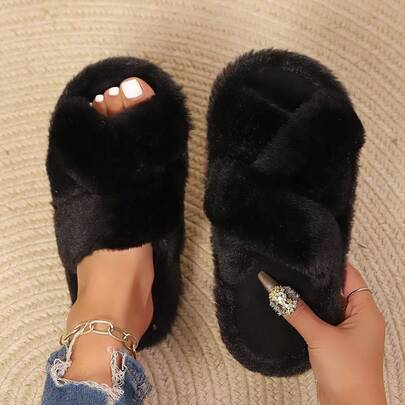 2026 Women's Fashion Slippers, Suitable For Autumn/Winter And All Seasons. Soft And Lightweight, Non-Slip Sole, Ideal For Indoor Wear. Quiet Design, Suitable For Indoor And Outdoor Use.