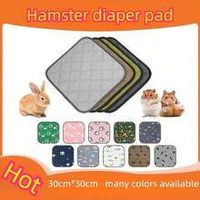 可水洗豚鼠尿垫，小型宠物豚鼠尿垫 - 宠物防污垫，豚鼠笼垫，宠物清洁用品，可水洗豚鼠垫材料 - 均碼 - 查看 2