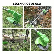 Desbrozadora Inalámbrica Césped Podadora De Cortadora Pasto Verde - Verde - Ver 1