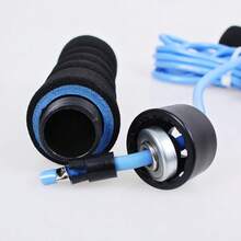 1根无线跳绳，智能计数，女性健身减肥有效燃脂锻炼工具 - 彩色 - 查看 11