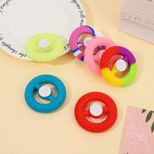 3件套创新轮胎形握力器，多功能手指训练器和成人办公减压玩具 - 彩色 - 查看 4