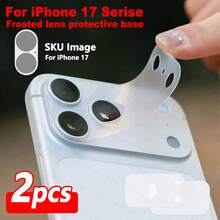 ZYONS 2pcs 9H Nano Glass Matte Lens Base Protector Compatible With Iphone 17 Pro Max/Pro/Air/17 – Anti-Fingerprint/Anti-Glare/Anti-Scratch, Precision Cut, Bubble-Free, Easy Install, Case-Friendly, Wireless Charging Compatible, Anti-Yellowing, HD Clear, Durable Minimalist Camera Guard. - 2pcs - View 12